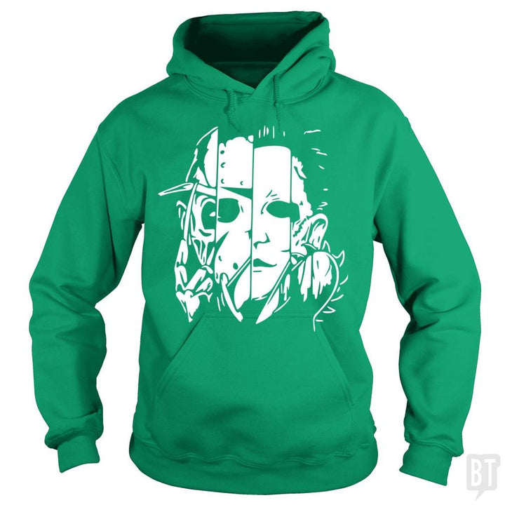 Horror Movie Mashup T Shirt - BustedTees.com