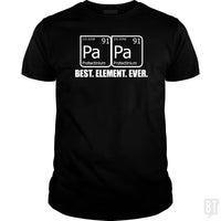 Load image into Gallery viewer, PAPA BEST ELEMENT EVER Funny Father&#39;s Day Grandpa - BustedTees.com
