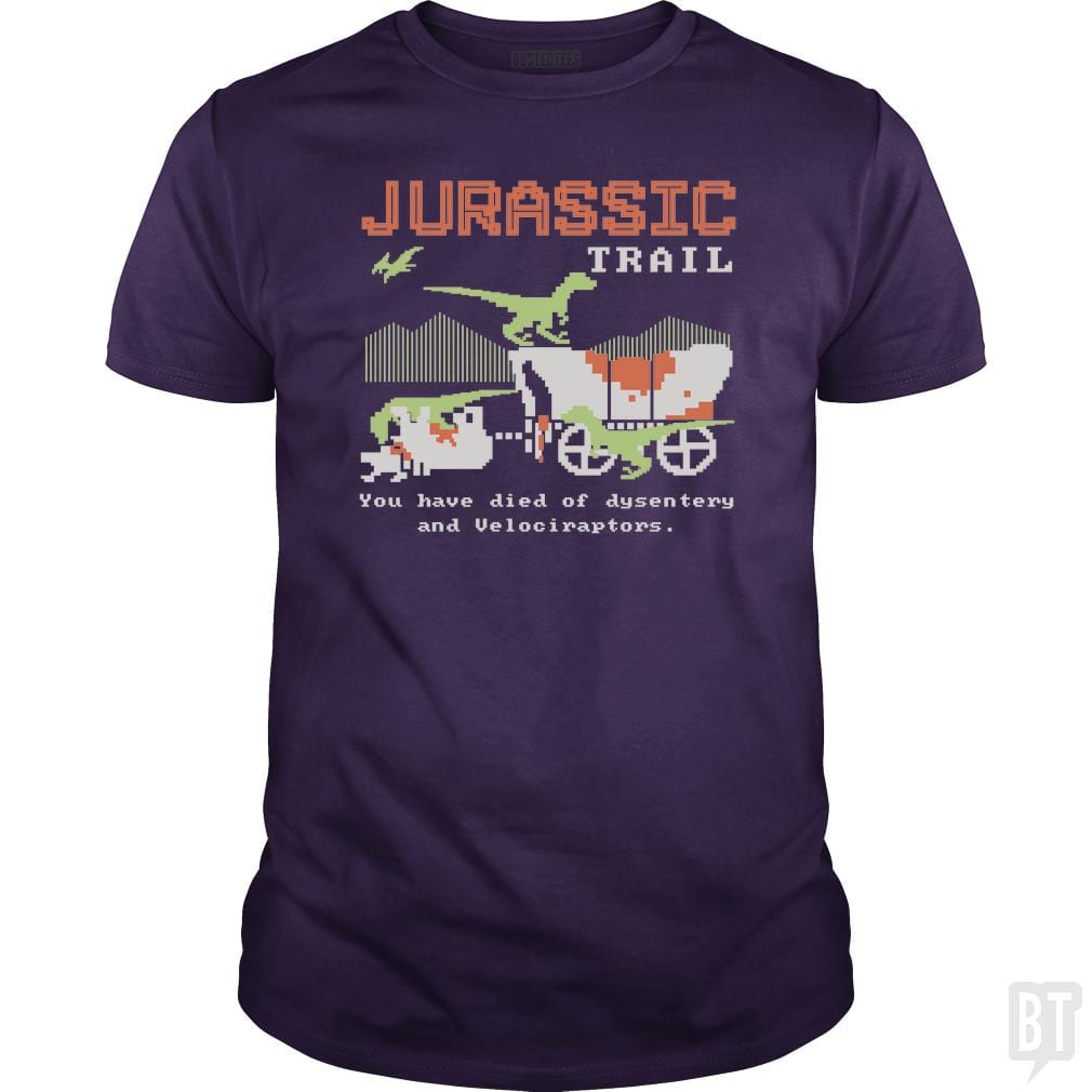 Jurassic Trail - BustedTees.com