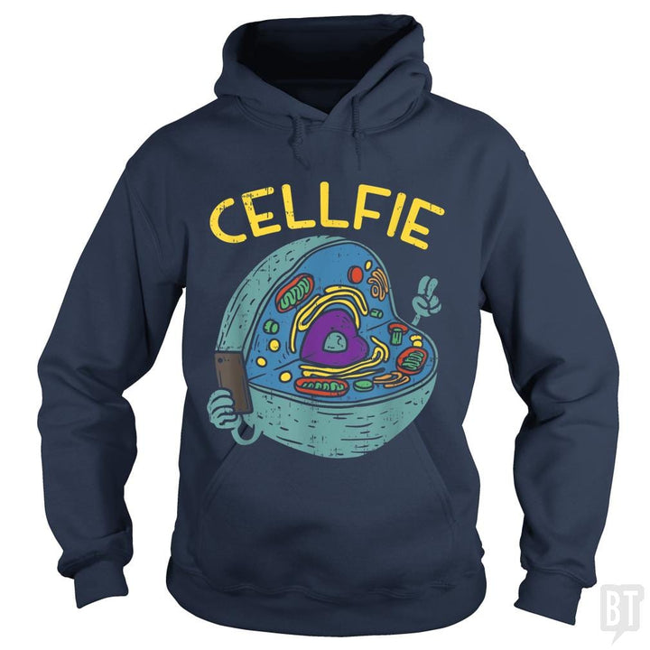 Cell Fie Funny Science Biology Teacher - BustedTees.com