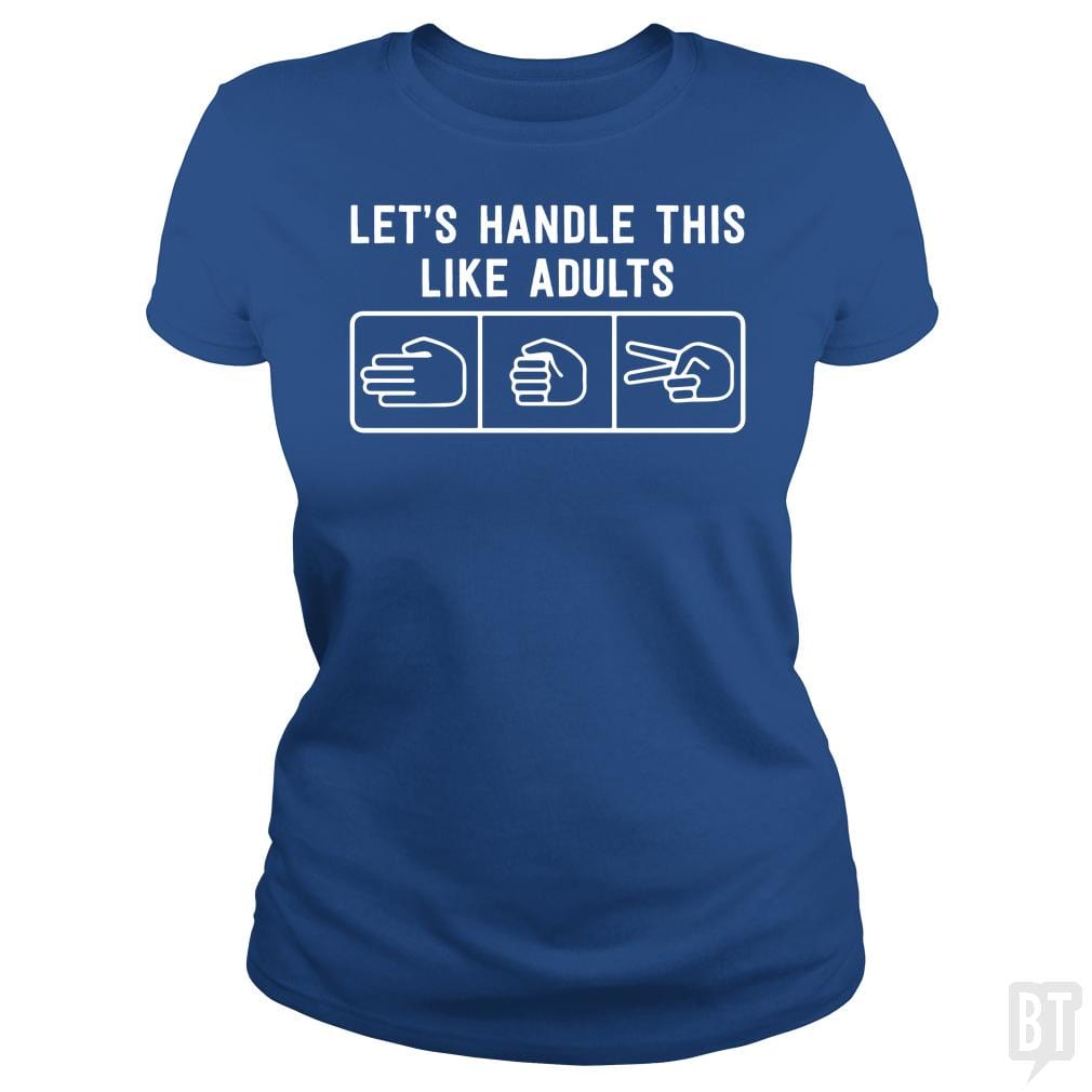 Rock Paper Scissors - BustedTees.com