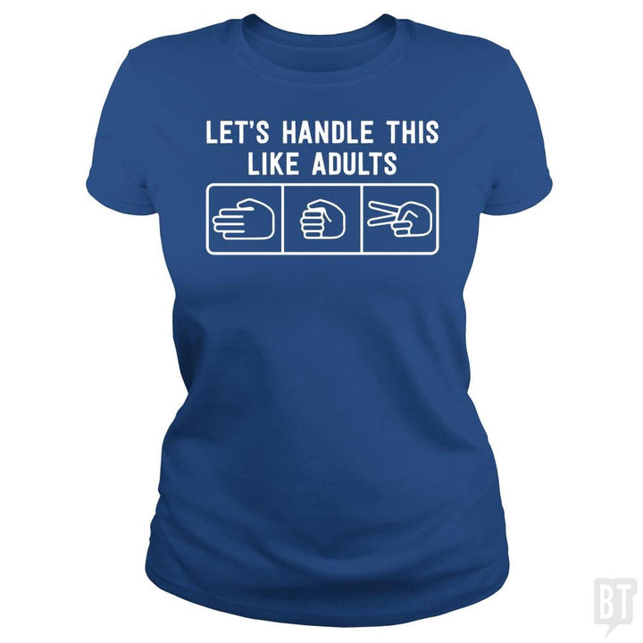 Rock Paper Scissors - BustedTees.com