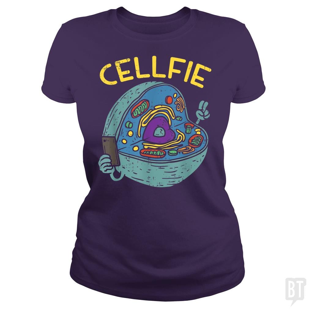 Cell Fie Funny Science Biology Teacher - BustedTees.com
