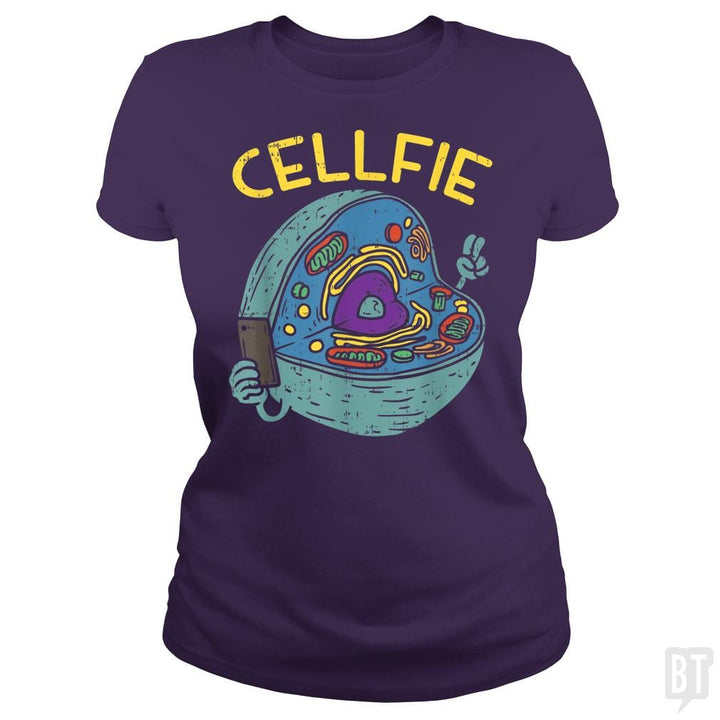 Cell Fie Funny Science Biology Teacher - BustedTees.com