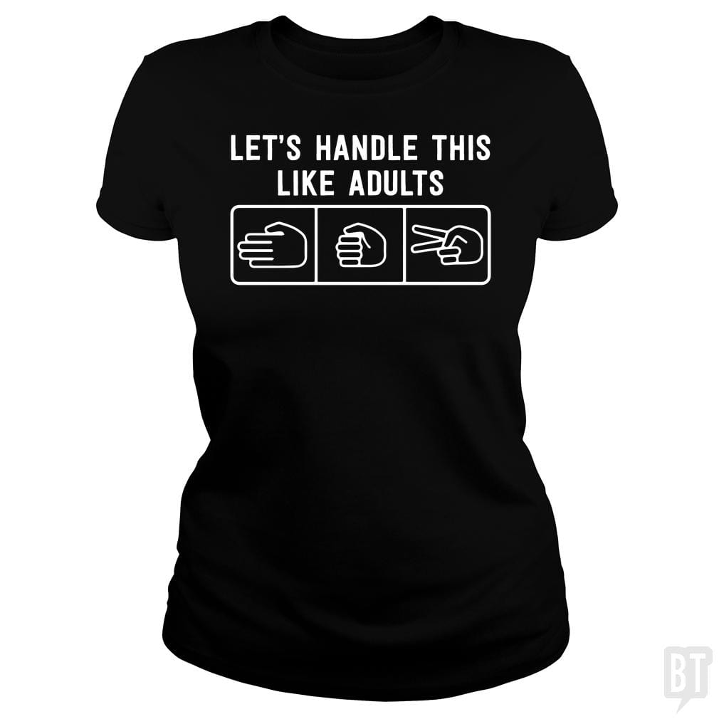 Rock Paper Scissors - BustedTees.com