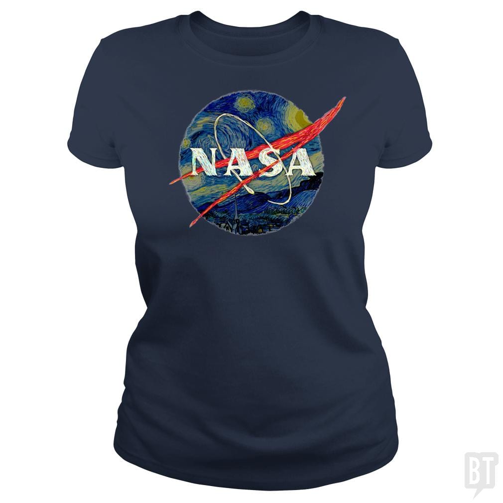 NASA Starry Night - BustedTees.com