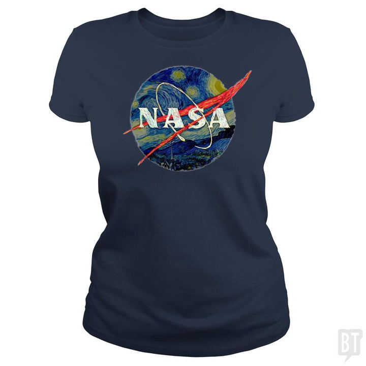NASA Starry Night - BustedTees.com