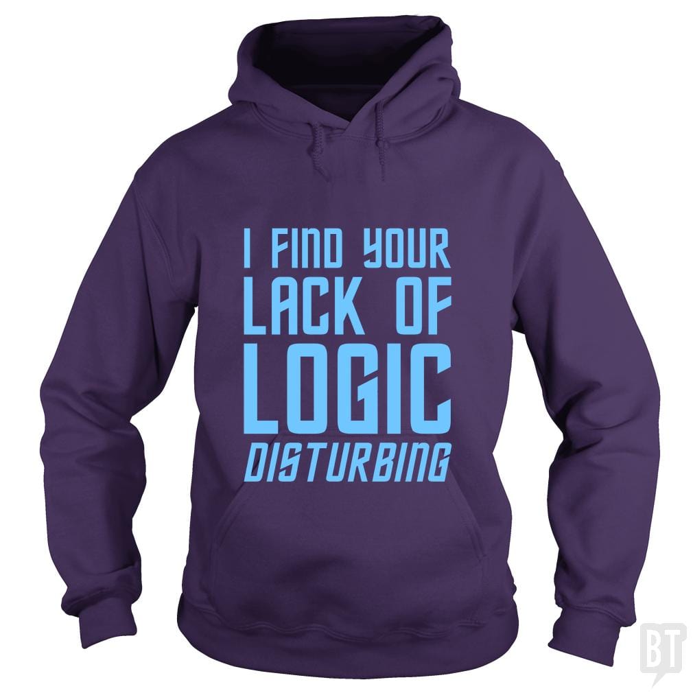 Lack Of Logic - BustedTees.com