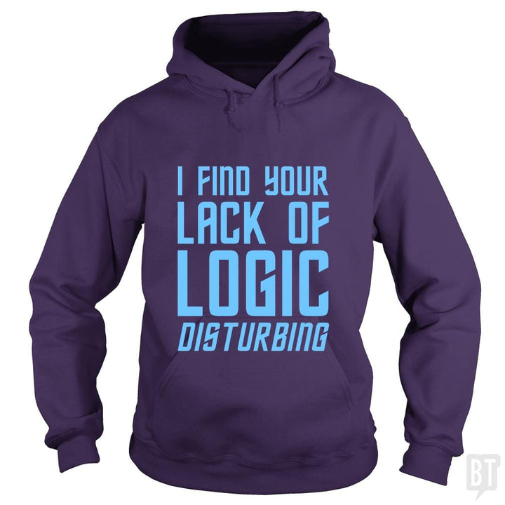 Lack Of Logic - BustedTees.com