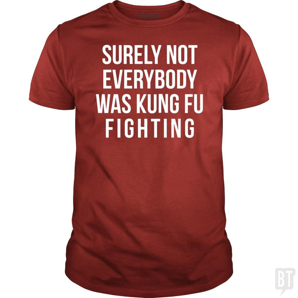 Surely Not Everybody Was Kung Fu Fighting - BustedTees.com