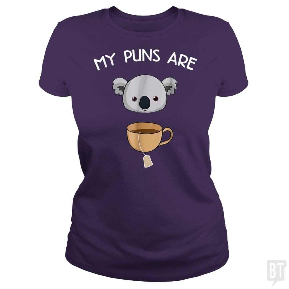 My Puns Are Koala Tea - BustedTees.com