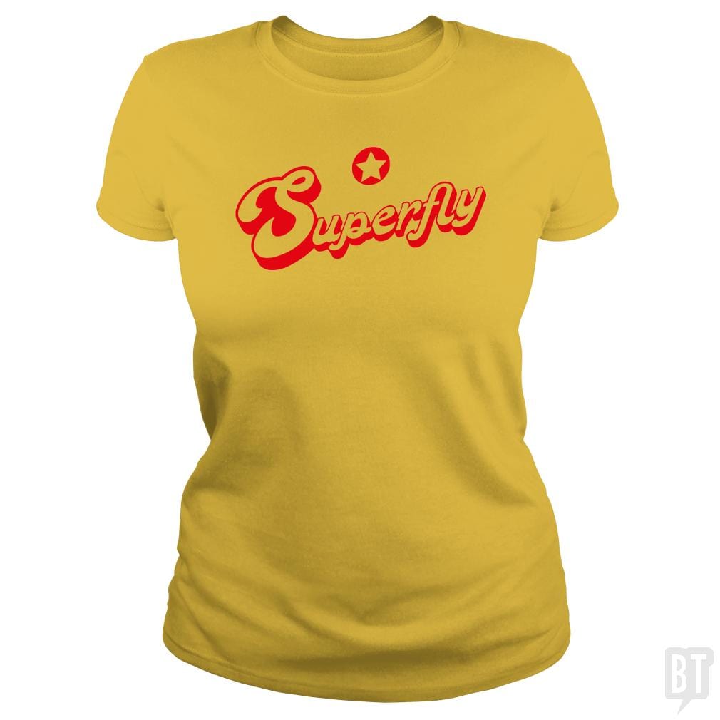 Superfly Shirt Vintage Retro - BustedTees.com