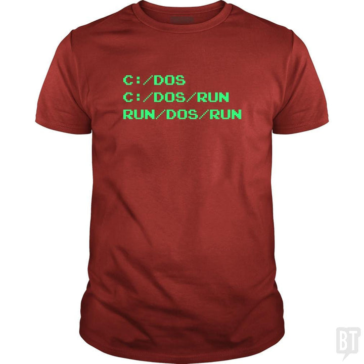 Run/DOS/Run - BustedTees.com