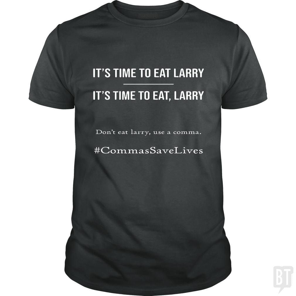 Commas Save Lives - BustedTees.com