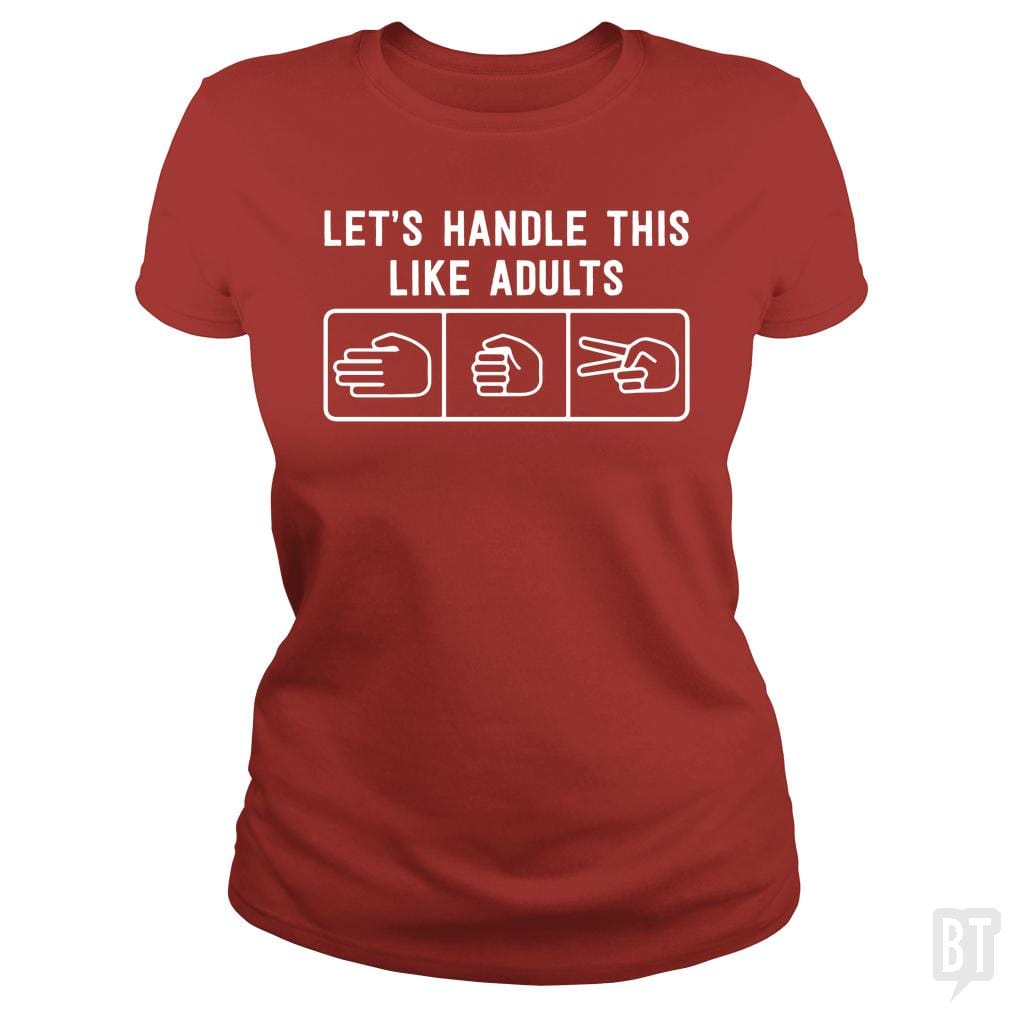 Rock Paper Scissors - BustedTees.com