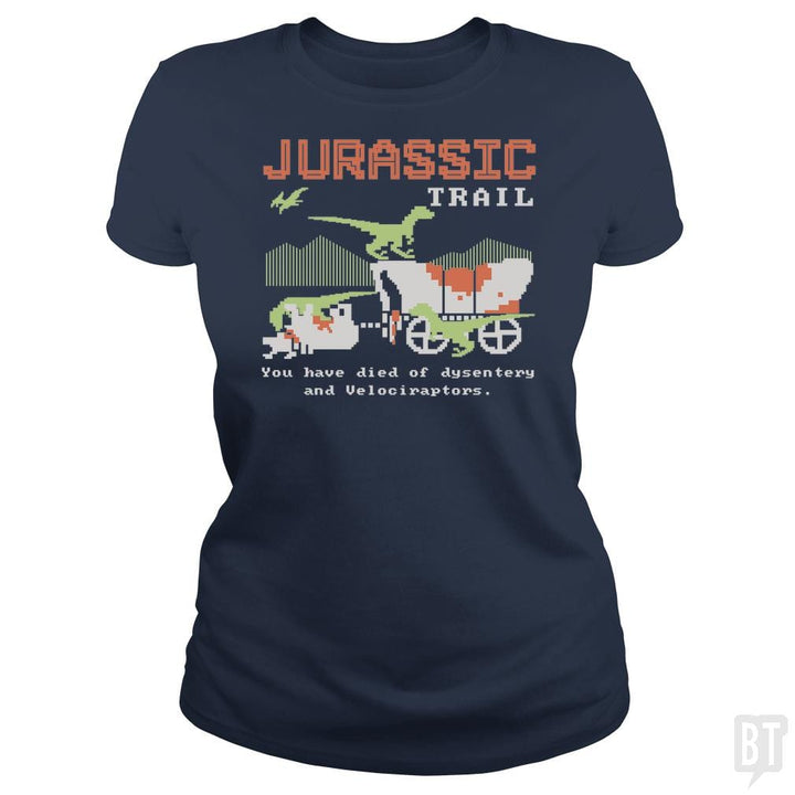 Jurassic Trail - BustedTees.com