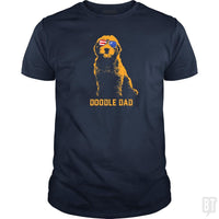 Load image into Gallery viewer, Doodle Dad Men&#39;s Goldendoodle - BustedTees.com
