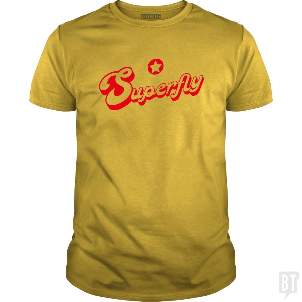 Superfly Shirt Vintage Retro - BustedTees.com