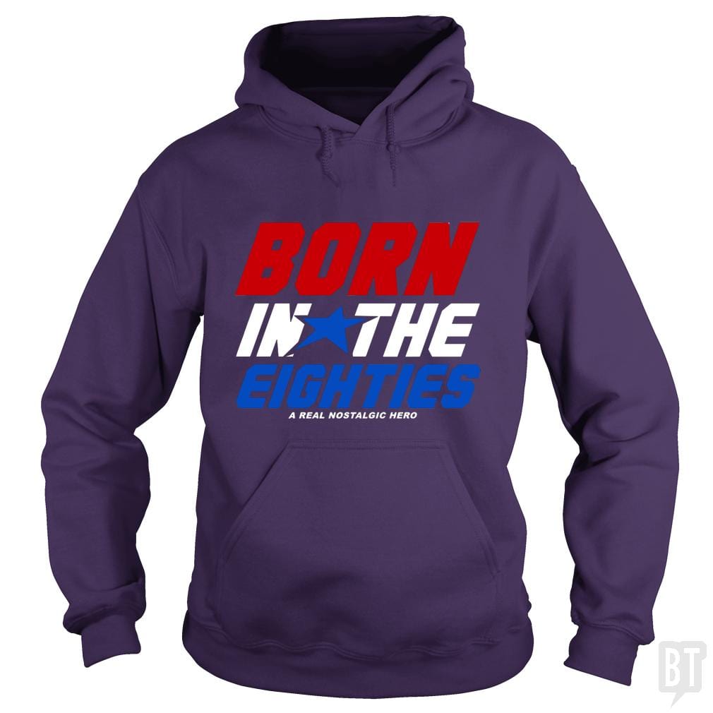 Born Inthe Eighties - BustedTees.com