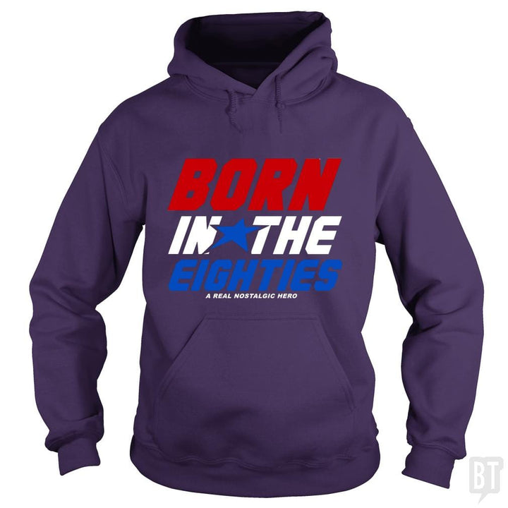 Born Inthe Eighties - BustedTees.com