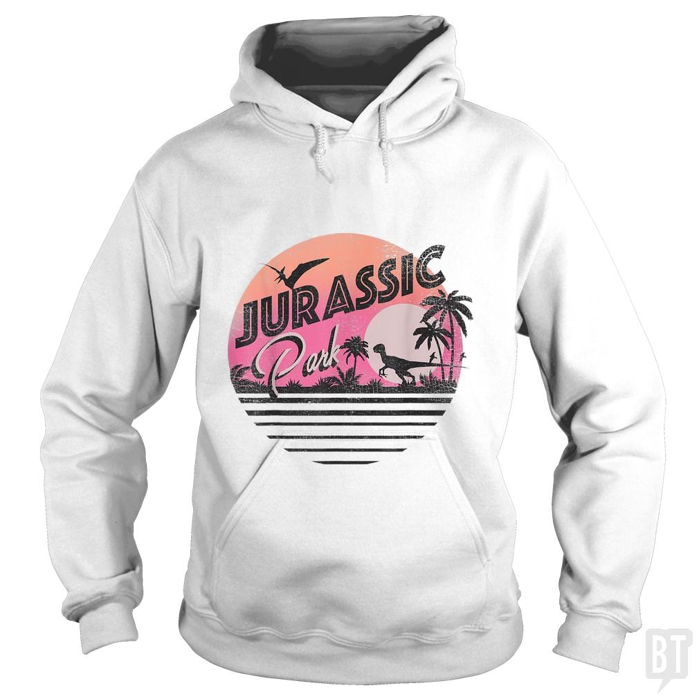 Retro 90's Dinosaur Scene - BustedTees.com