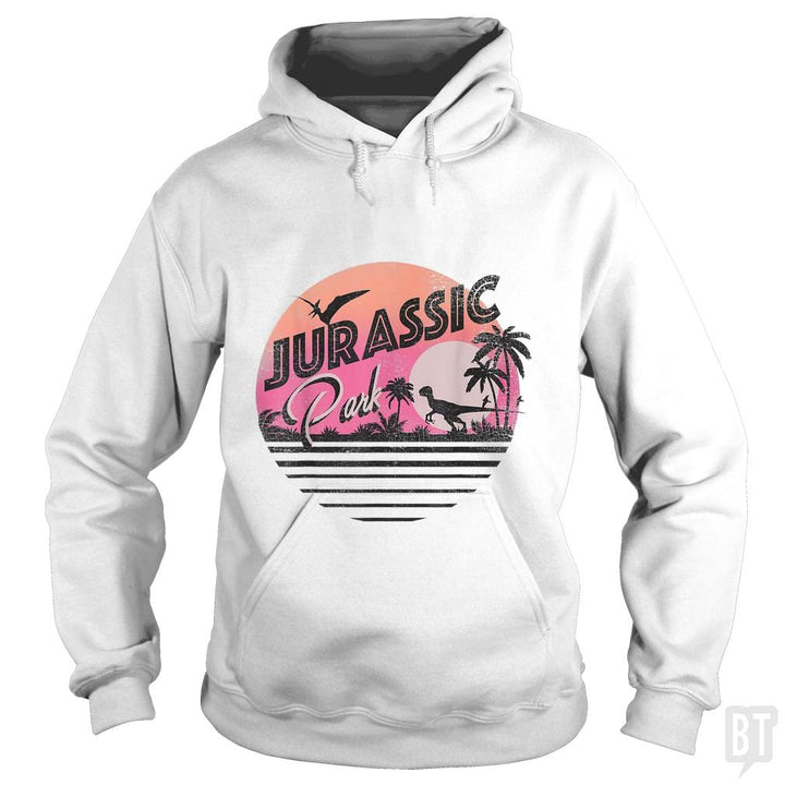 Retro 90's Dinosaur Scene - BustedTees.com