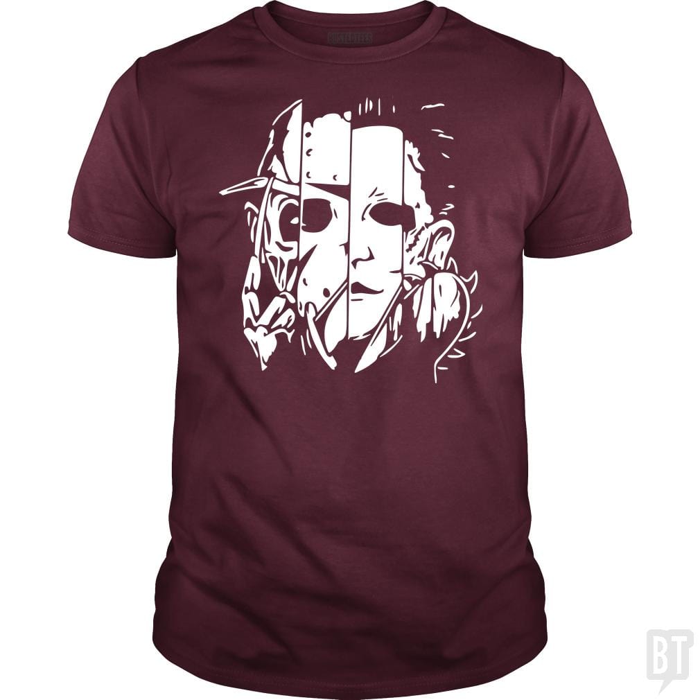 Horror Movie Mashup T Shirt - BustedTees.com