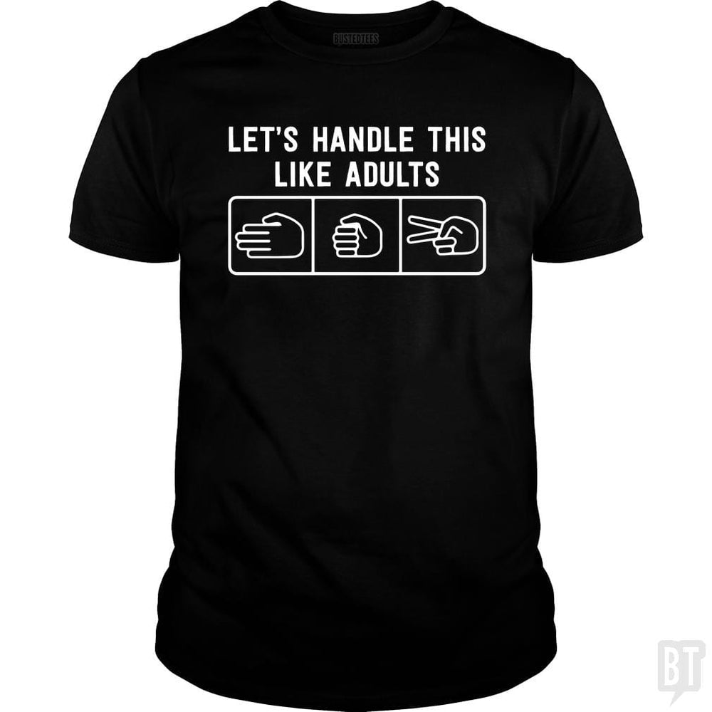 Rock Paper Scissors - BustedTees.com