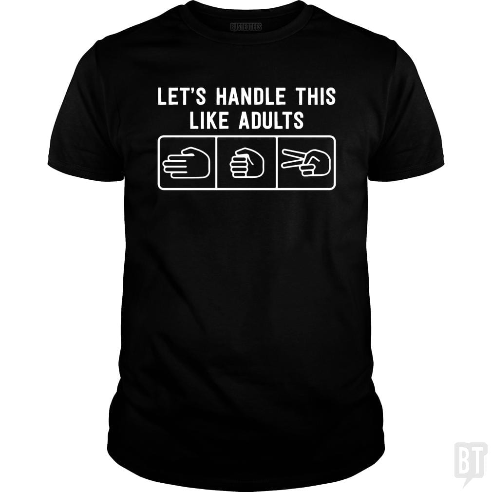 Rock Paper Scissors - BustedTees.com