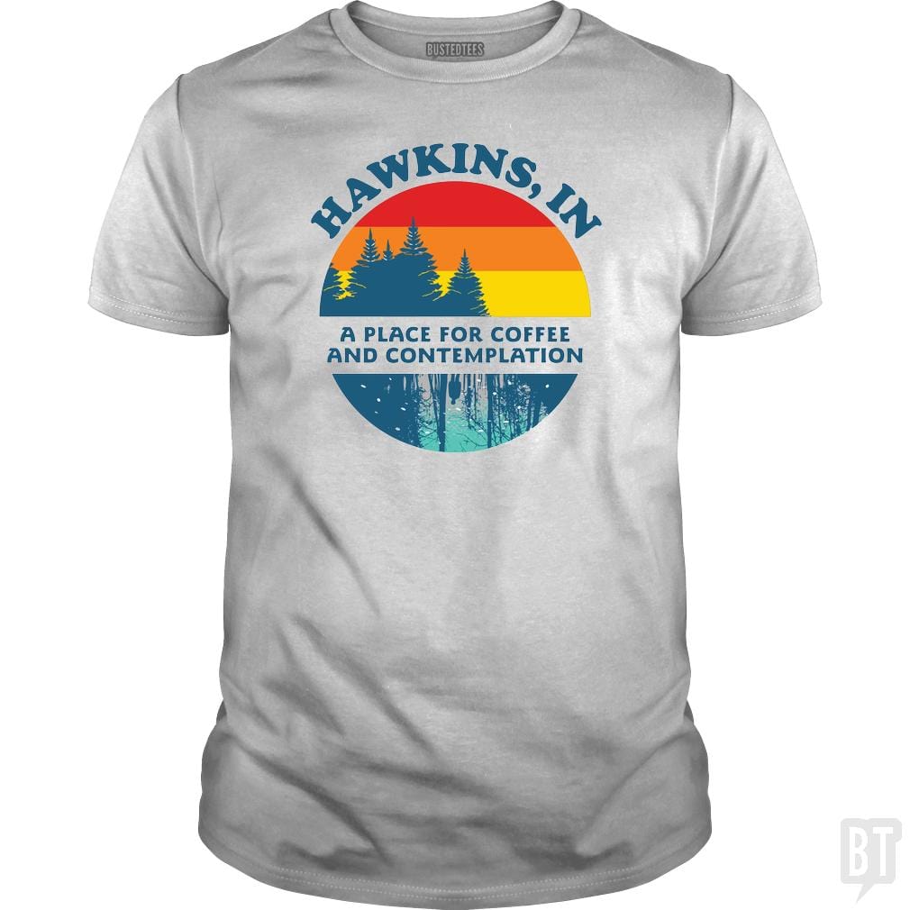 STRANGER THINGS ? Hawkins, IN - BustedTees.com