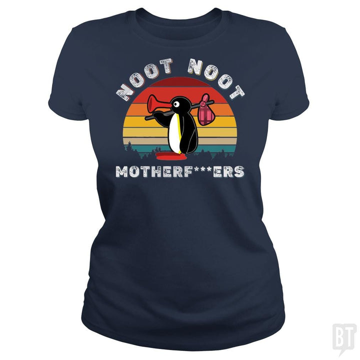 Noot Noot Pingu - BustedTees.com