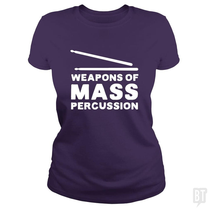 Weapons Of Mass Percussion - BustedTees.com