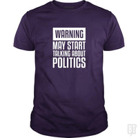 Load image into Gallery viewer, Funny Political T Shirts Gift For Political Junkie - BustedTees.com

