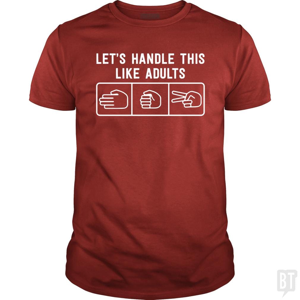 Rock Paper Scissors - BustedTees.com