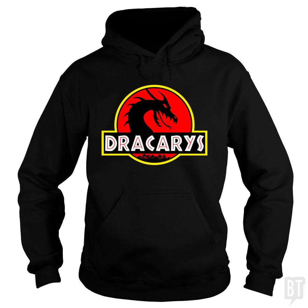 Dracarys Jurassic Dragon Thrones Parody T-Shirt - BustedTees.com