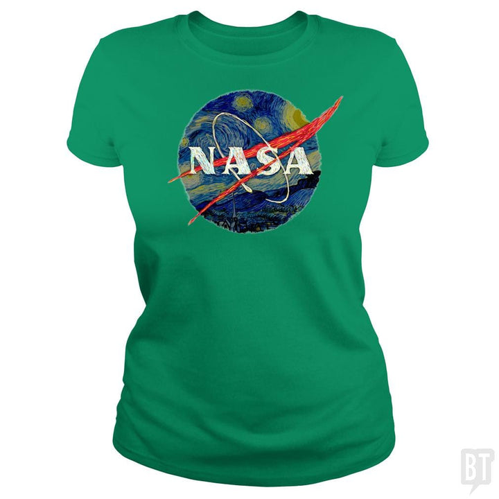 NASA Starry Night - BustedTees.com