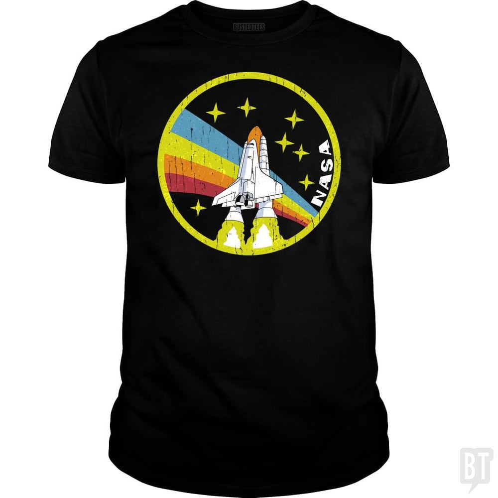 Nasa Vintage Colors T shirt - BustedTees.com