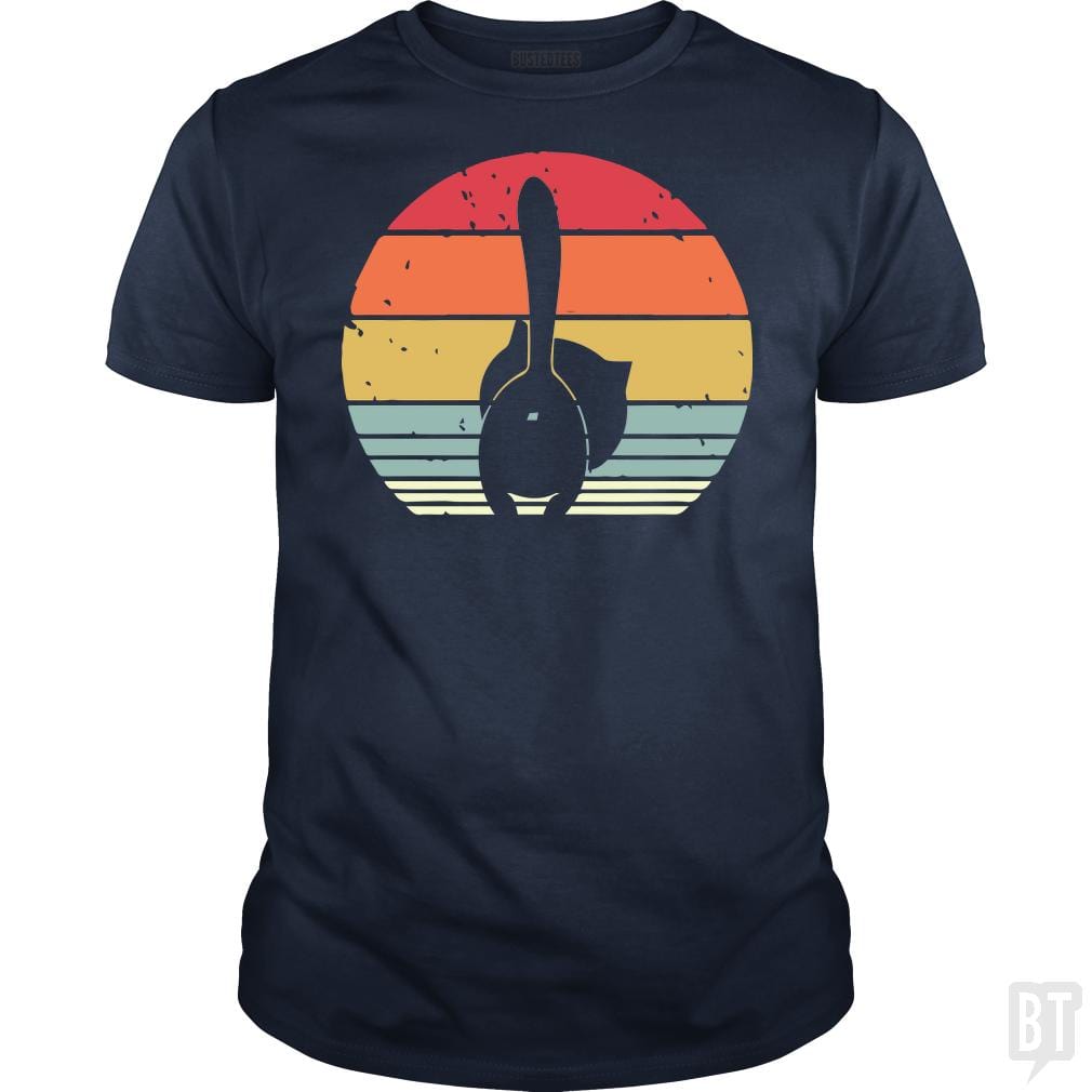 Cat Back Retro - BustedTees.com