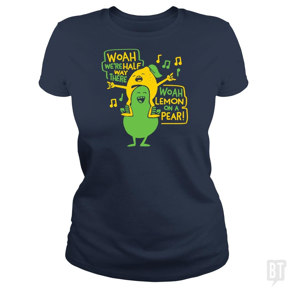 LEMON ON A PEAR - BustedTees.com