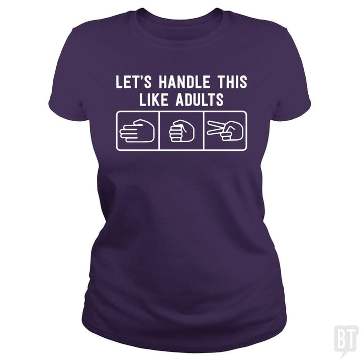 Rock Paper Scissors - BustedTees.com