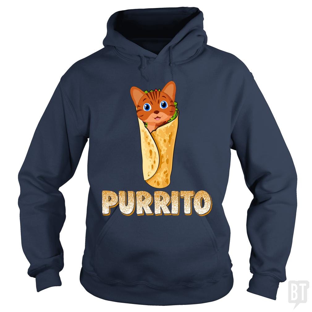 Purrito Cat - BustedTees.com