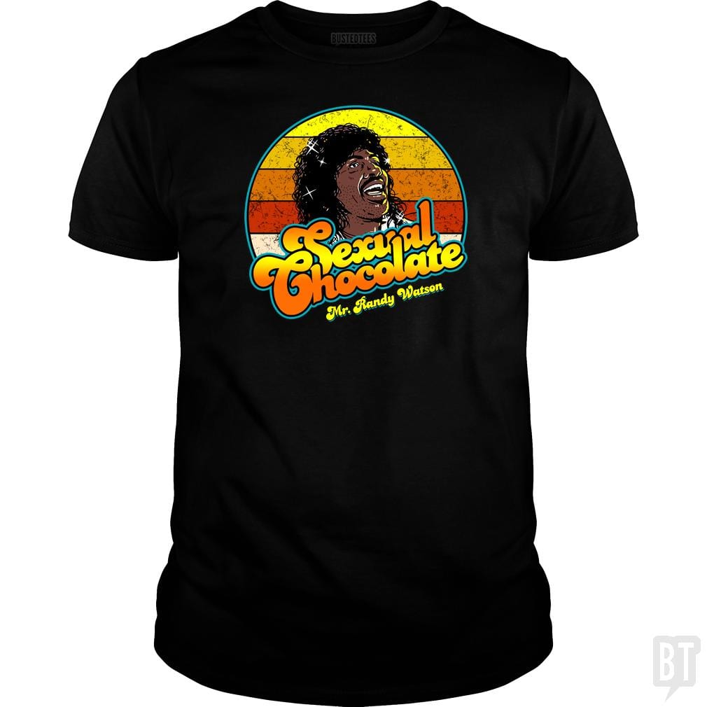 Randy Watson Sexual Chocolate Retro - BustedTees.com