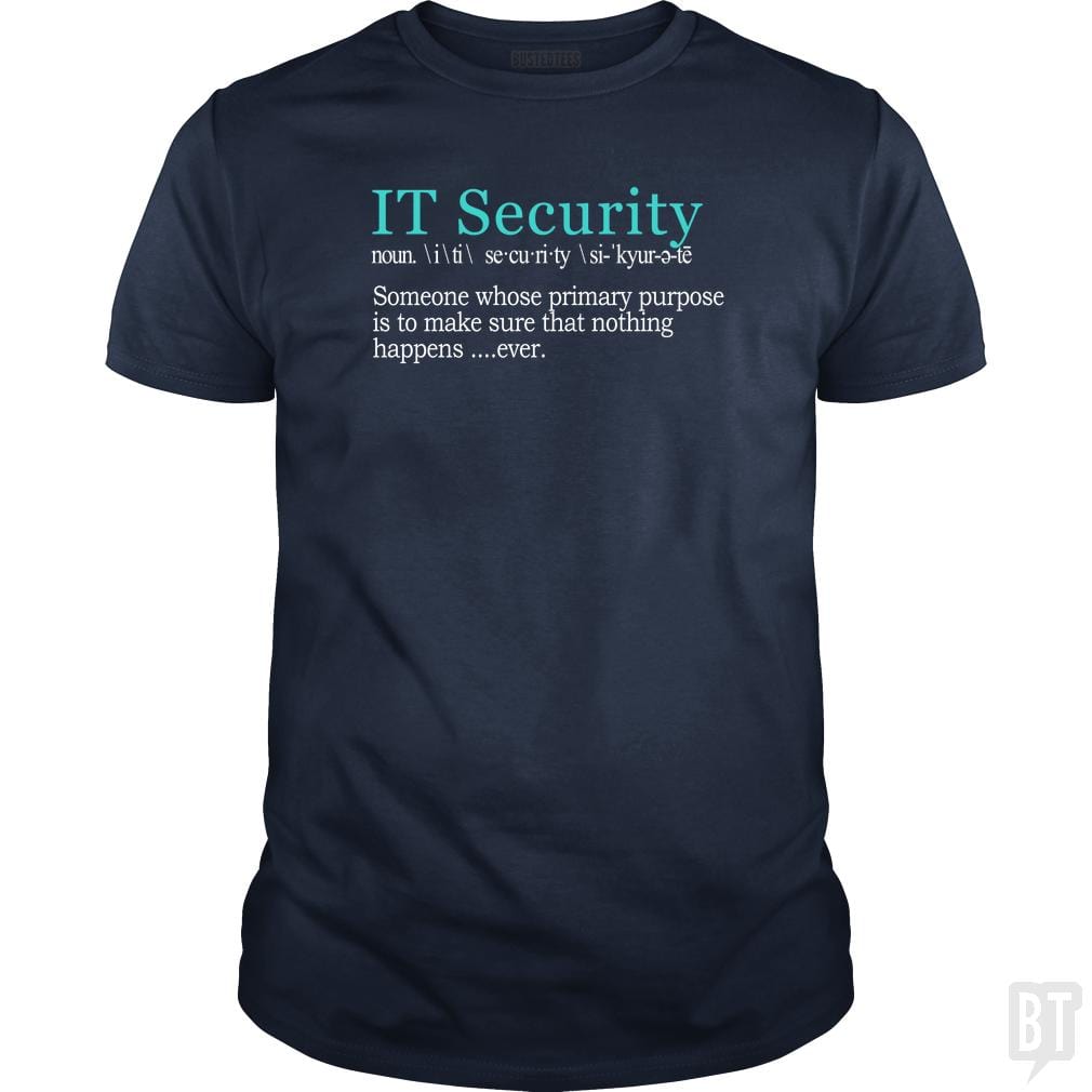 Best Funny IT Security Cybersecurity Definition Gi - BustedTees.com