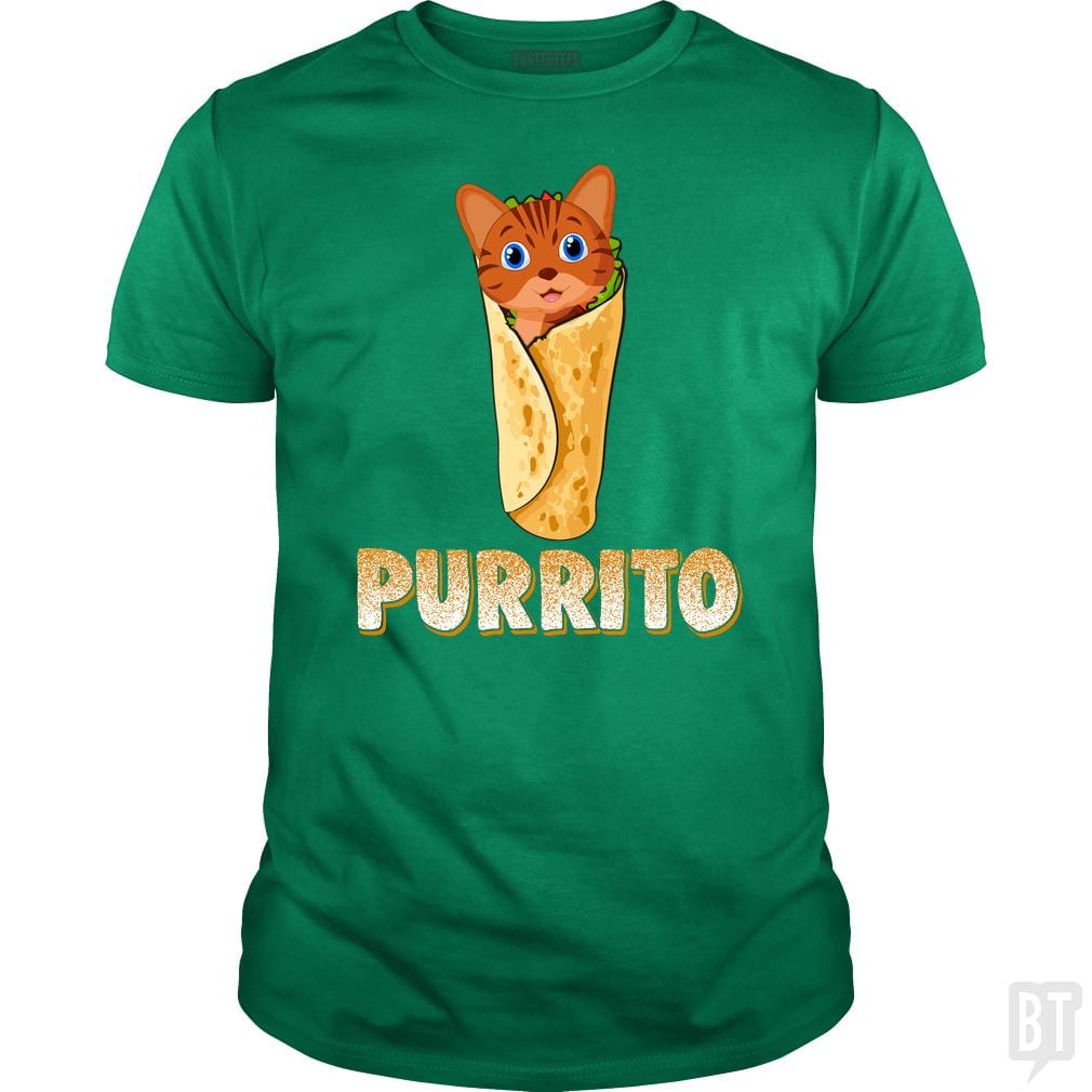 Purrito Cat - BustedTees.com