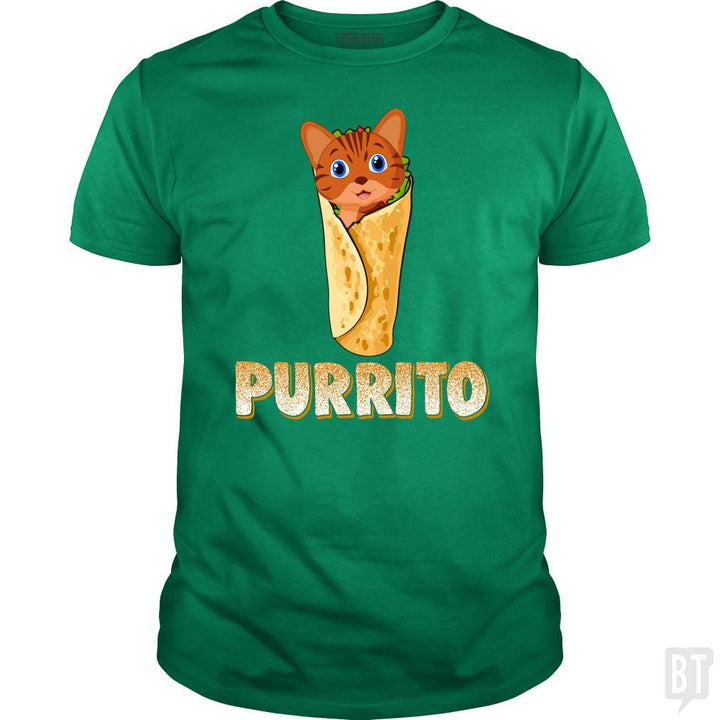 Purrito Cat - BustedTees.com