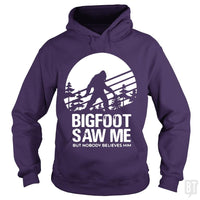 Load image into Gallery viewer, Bigfoot Saw Me But Nobody Believes Him - BustedTees.com
