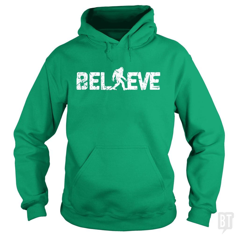 Believe Bigfoot - BustedTees.com