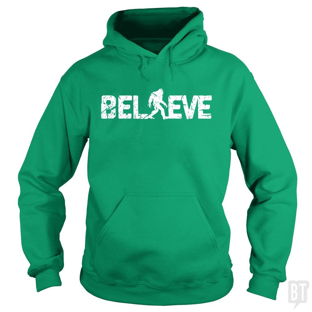 Believe Bigfoot - BustedTees.com