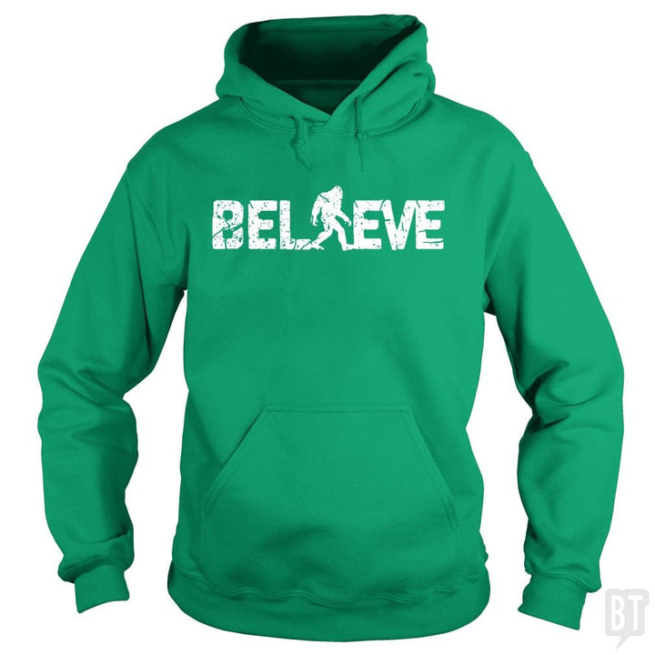 Believe Bigfoot - BustedTees.com