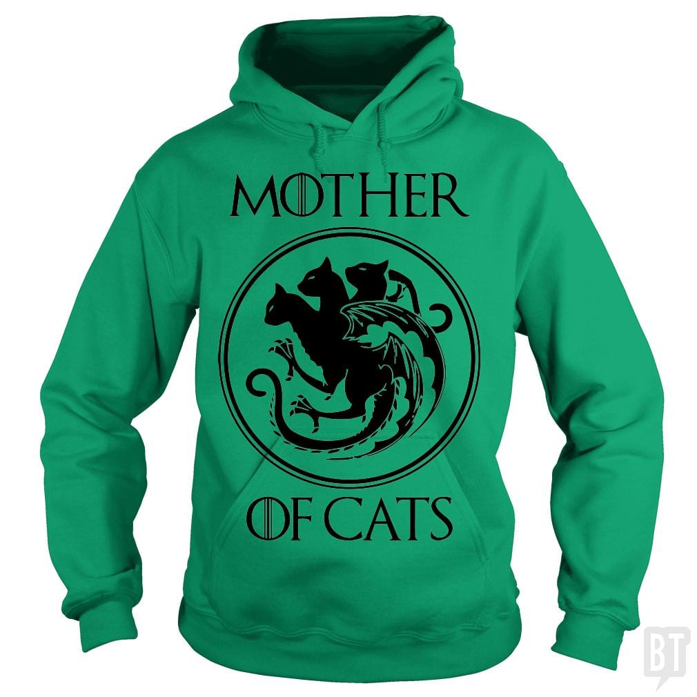 Mother of Cat T Shirt - BustedTees.com